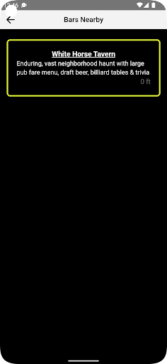 bevvo Screen 2
