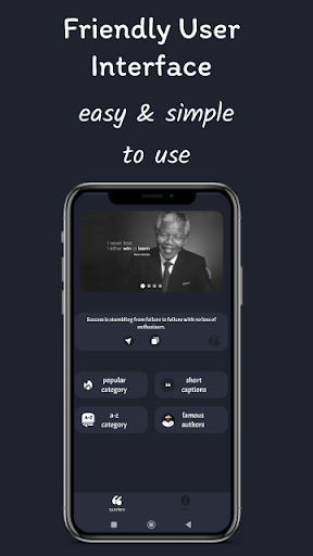 Screenshot of Caption Hut : popular quotes
