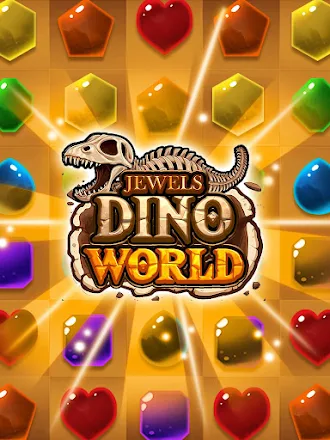 Game screenshot Jewel Dino World mod apk