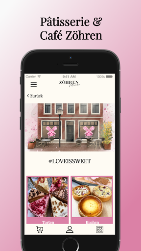 Android application Pâtisserie Zöhren screenshort
