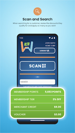 Wallet: Merchant Scanner Screen 3