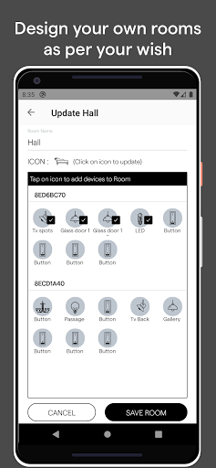 Android application AlfaOne Home Automation screenshort