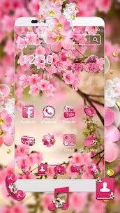 Pink Summer Flower Theme For PC installation