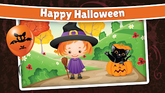 Game screenshot Halloween Puzzle for kids mod apk