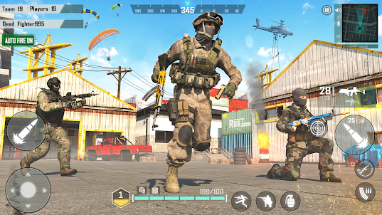Gun Shooting Game: War Game 3D