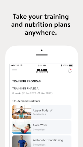 Screenshot of Plano Athletic Club Online
