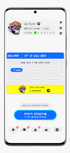 Android application bits screenshort