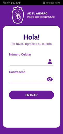 Android application AK (Caja de ahorro) screenshort