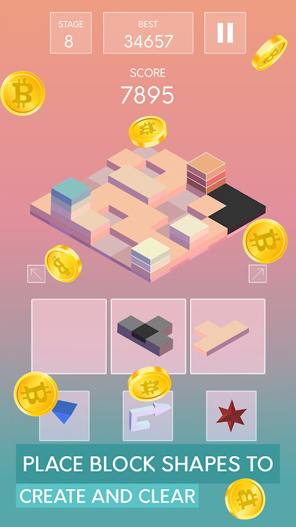 Crypto Blocks: Zen Quest - New - (Android)