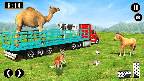 Farm Animal Zoo Transport Game apktreat screenshots 2