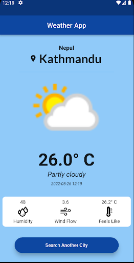 Search Weather by Pranjal Piya Screen 3