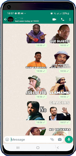 WASticker Funny Memes Stickers Screen 3