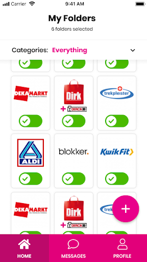 Kiesjefolders Screen 2