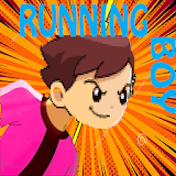 Running boy icon