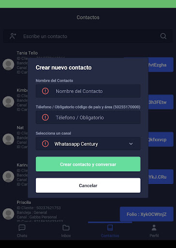 Android application Inbox Central Mobile screenshort