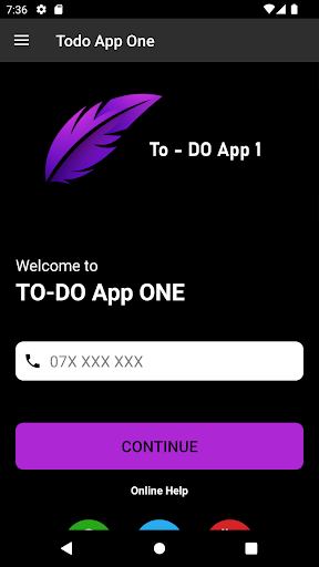 Todo APP Screen 2