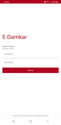 E-Damkar Medan - Officer Screen 2