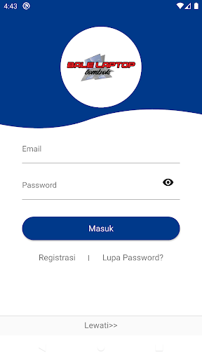 Android application Bale Laptop Lombok screenshort