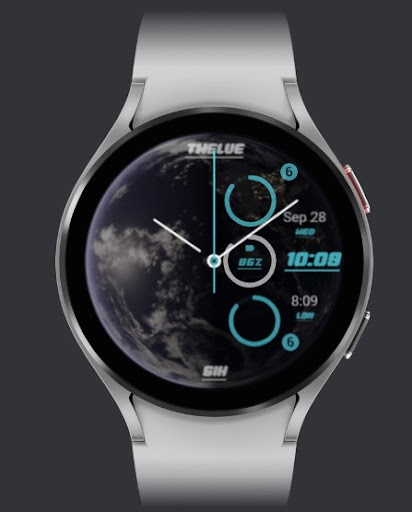 Android application TO THE WORLD - WATCH FACE screenshort