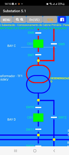 Android application SUBSTATION screenshort