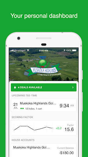Android application Muskoka Highlands screenshort