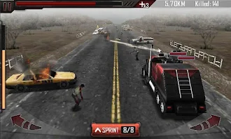Game screenshot Убийца зомби - Zombie Road 3D hack