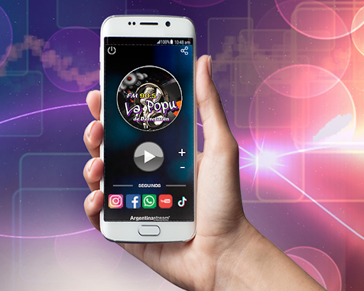 Android application FM 90.5 La Popular Berrotaran screenshort