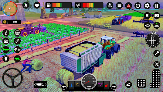 농업 트랙터 시뮬레이터