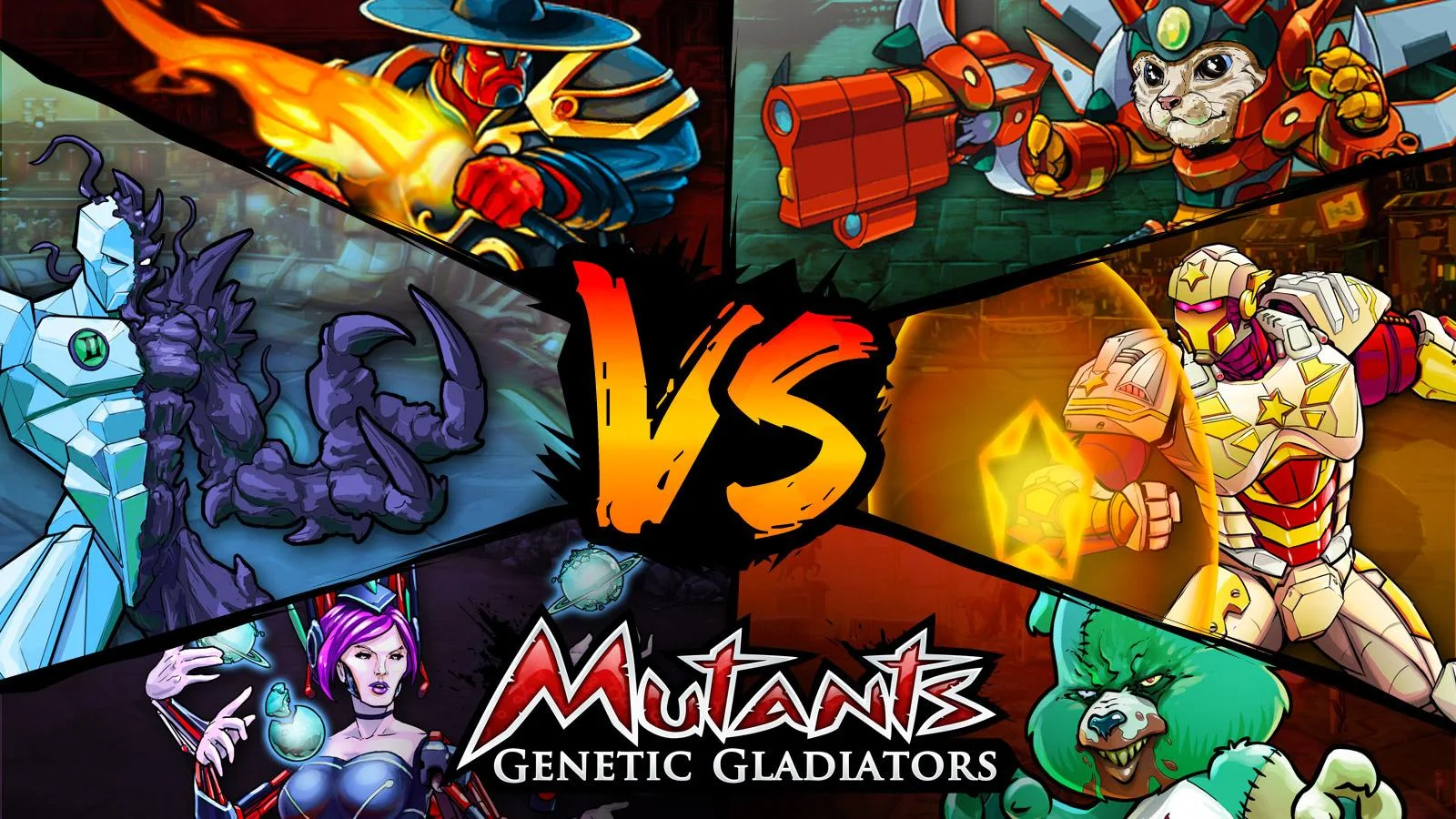 Mutants Genetic Gladiators MOD APK