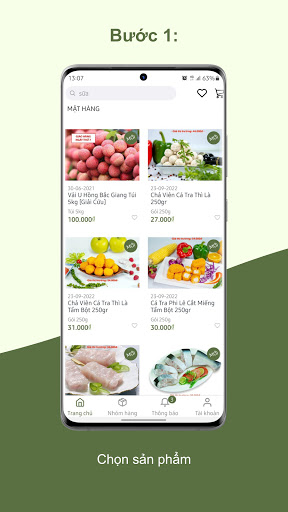 Android application Eat Deli screenshort