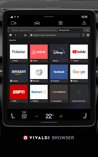 Android application Vivaldi screenshort