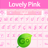 GO Keyboard Lovely Pink icon
