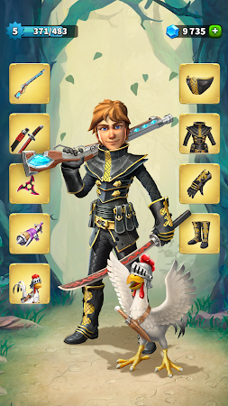 Game screenshot ヒロイク : ストーリーローグライクRPGゲーム mod apk
