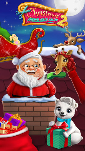 Christmas Animal Hair Salon 2  screenshots 1