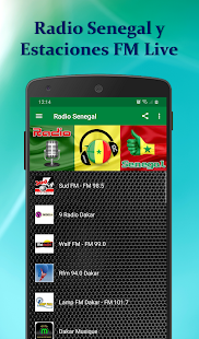 Senegal Radio Stations FM Screenshot