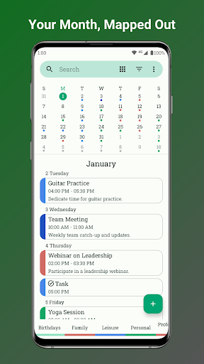 Fossify Calendar screenshot 3