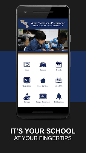 Android application WW-P Schools screenshort