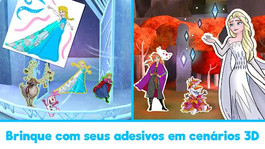 Colorindo Minnie Mouse, MLP, Anna e Elsa do Frozen e Princesas  -Brinquedonovelinhas com bonecas 