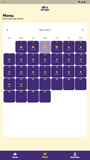 DietSteps Screen 3