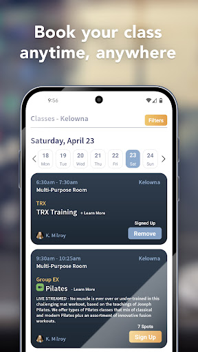 Android application Ultimate Fitness QCH screenshort