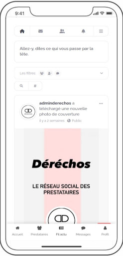 Android application Déréchos screenshort