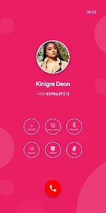 Kinigra Deon Fake Call & Video