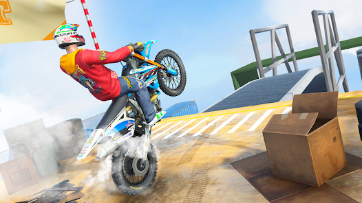 3d Bike Stunt: Motorcycle Game apkdebit screenshots 1