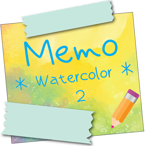 Sticky Memo *Watercolor* 2  Icon
