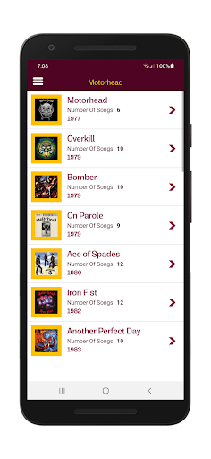 Motorhead Lyrics & Wallpapers Screen 2