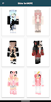 screenshot of Girls Skins for Minecraft PE