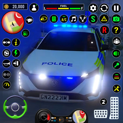 US Police Car Driver Car Games