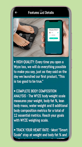 wyze smart scale guide - Apps on Google Play
