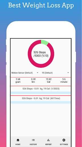 Step Tracker - Weight Loss App Screen 2