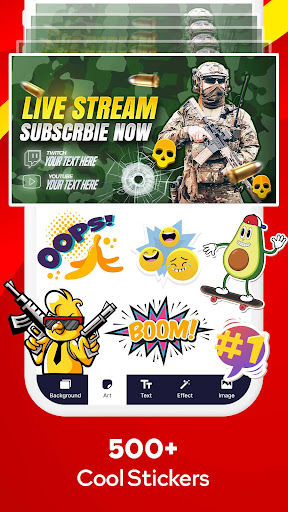 Screenshot of Thumbnail Maker - Channel Art